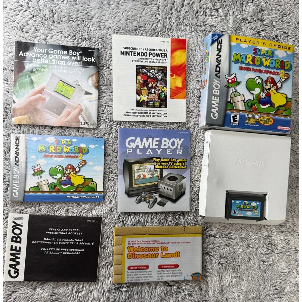 CIB Super Mario World Super Mario Advance 2 Nintendo Game Boy Advance Video Game